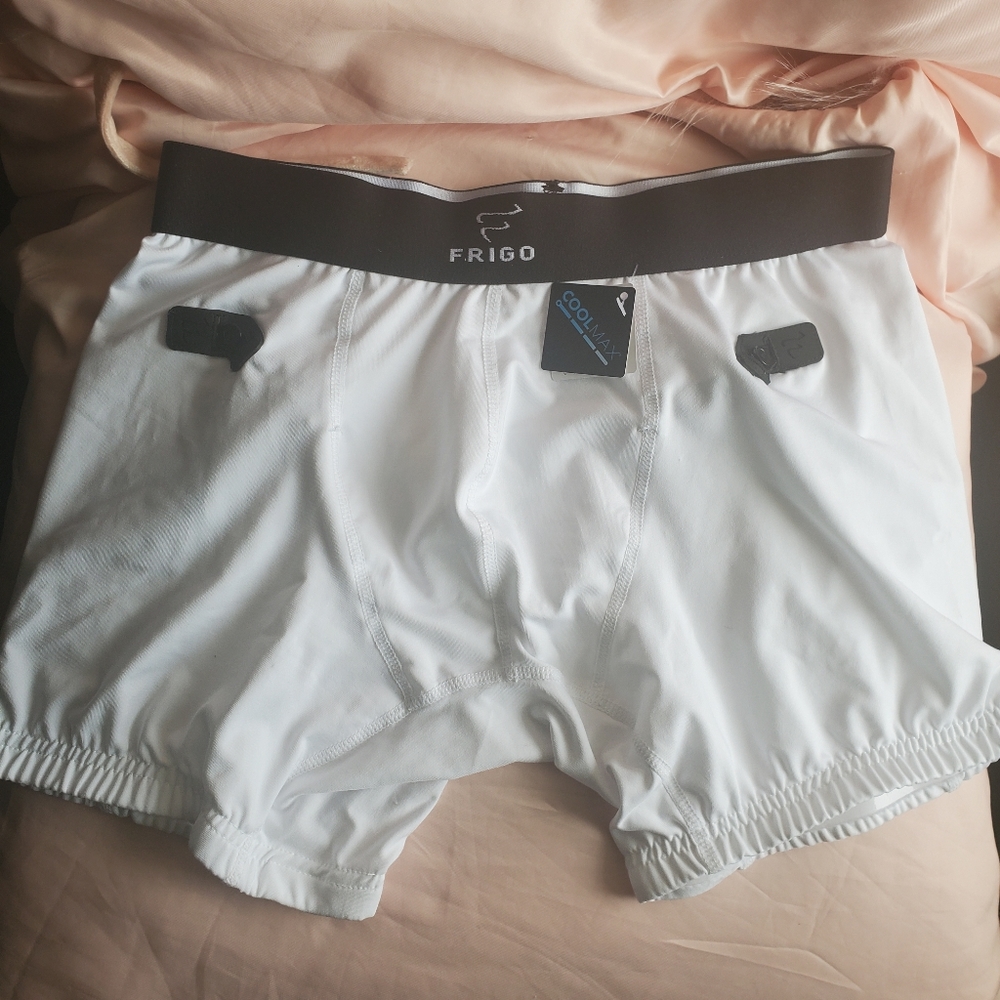 $36 Frigo Men’s Tencel 3” Inseam Boxer Brief Size